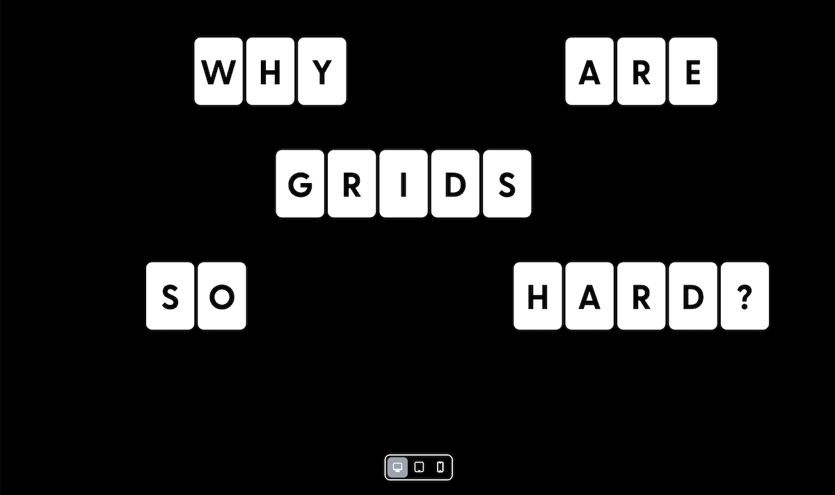 Grid Matrix - Desktop