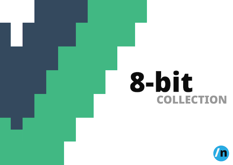 8-bit Collection Marketing Design for New Line Designs